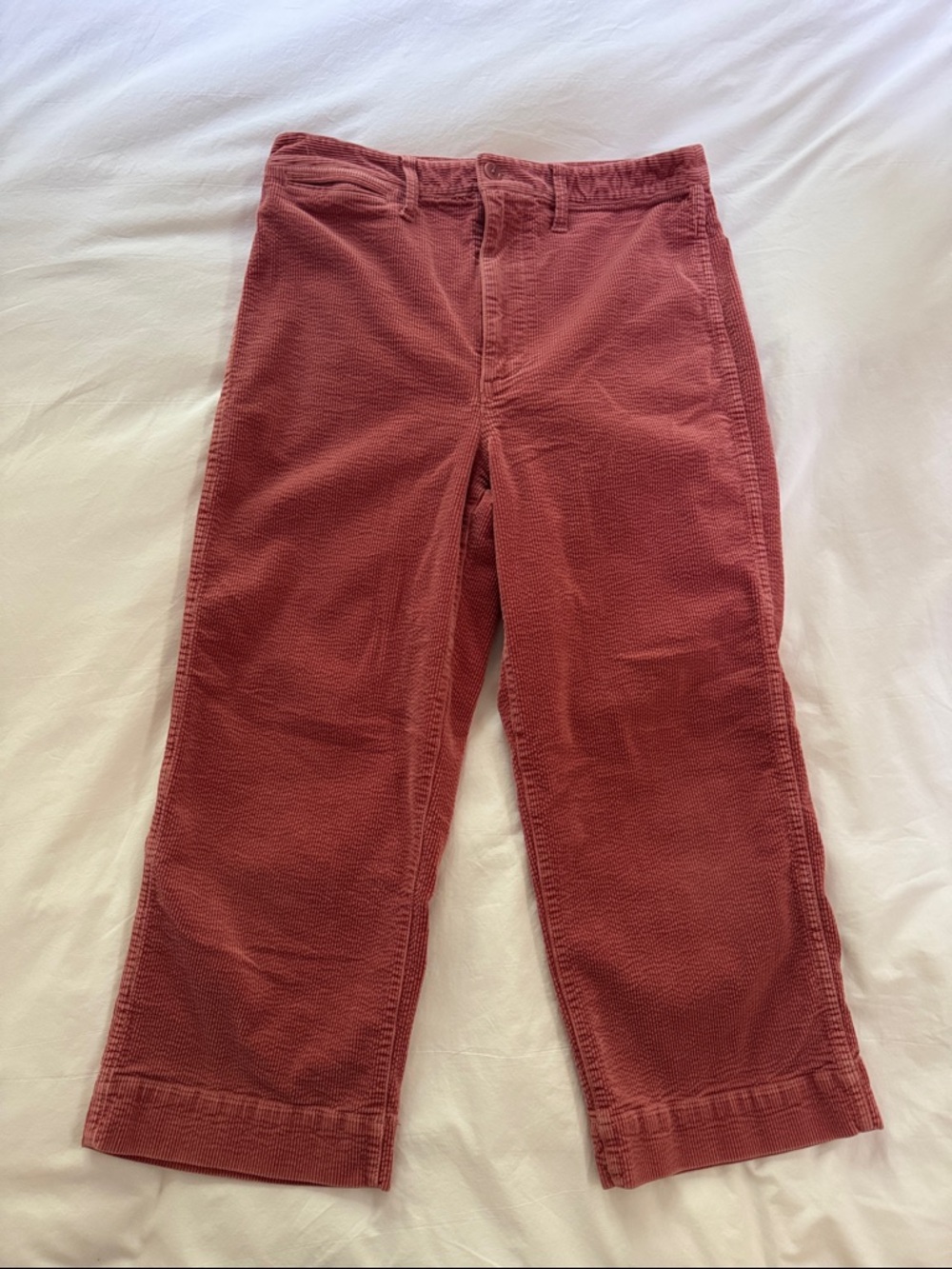 Madewell Emmett Crop Cords